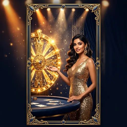 Evolution Live Casino dealer studio on play99exch